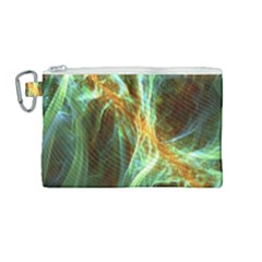 Abstract Illusion Canvas Cosmetic Bag (medium)