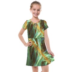 Abstract Illusion Kids  Cross Web Dress by Sparkle