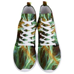 Abstract Illusion Men s Lightweight High Top Sneakers by Sparkle