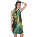 Abstract Illusion Racer Back Hoodie Dress View1