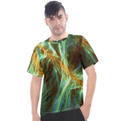 Abstract Illusion Men s Sport Top