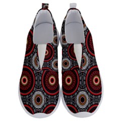 Tribal Aztec Mandala Art No Lace Lightweight Shoes by tmsartbazaar