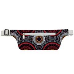 Tribal Aztec Mandala Art Active Waist Bag by tmsartbazaar