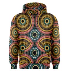 Aztec Multicolor Mandala Men s Core Hoodie by tmsartbazaar