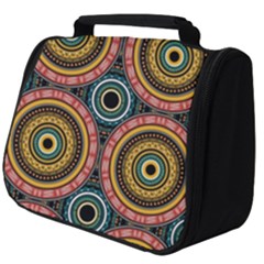 Aztec Multicolor Mandala Full Print Travel Pouch (big) by tmsartbazaar