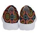 Aztec Multicolor Mandala Kids  Velcro No Lace Shoes View4