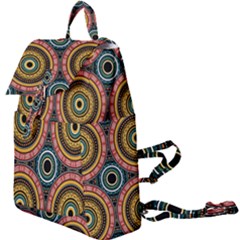 Aztec Multicolor Mandala Buckle Everyday Backpack by tmsartbazaar