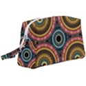 Aztec Multicolor Mandala Wristlet Pouch Bag (Large) View1