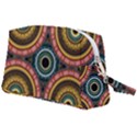 Aztec Multicolor Mandala Wristlet Pouch Bag (Large) View2