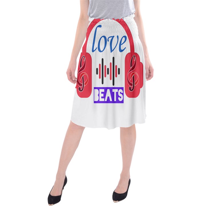 Coolbreez love  Midi Beach Skirt