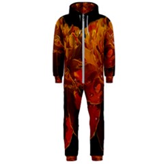 Marigold On Black Hooded Jumpsuit (men) 