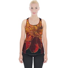 Marigold On Black Piece Up Tank Top by MichaelMoriartyPhotography