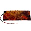 Marigold on Black Roll Up Canvas Pencil Holder (S) View1