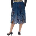 Argedc Italianorange Silk Blue Floral - Copy Golden Dragon Jpg4 Classic Velour Midi Skirt  View2