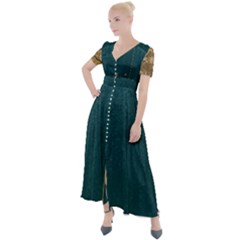 Golden Dragon Jpg4 Brrrrrr - Copy Button Up Short Sleeve Maxi Dress by chpa