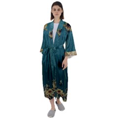 Golden Dragon Jpg4 Brrrrrr - Copy Maxi Satin Kimono by chpa