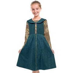 Golden Dragon Jpg4 Brrrrrr - Copy Kids  Midi Sailor Dress