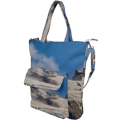 Snowy Andes Mountains, Patagonia - Argentina Shoulder Tote Bag by dflcprintsclothing