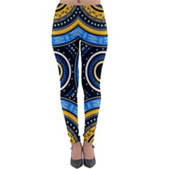 Tribal Zentangle Art Lightweight Velour Leggings by tmsartbazaar