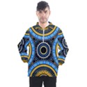 Tribal Zentangle Art Men s Half Zip Pullover View1