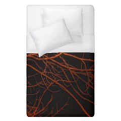 Dark Forest Scene Print Duvet Cover (single Size)