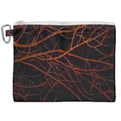 Dark Forest Scene Print Canvas Cosmetic Bag (xxl) by dflcprintsclothing