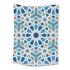 Arabic Geometric Design Pattern  Medium Tapestry by LoolyElzayat