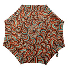 Psychedelic Swirls Hook Handle Umbrellas (medium) by Filthyphil