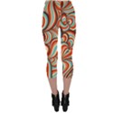 Psychedelic Swirls Capri Leggings  View2