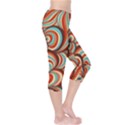 Psychedelic Swirls Capri Leggings  View4