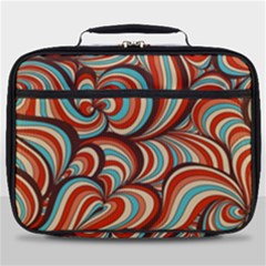 Psychedelic Swirls Full Print Lunch Bag by Filthyphil