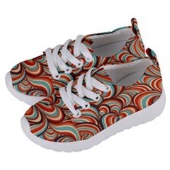 Psychedelic Swirls Kids  Lightweight Sports Shoes by Filthyphil