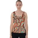 Psychedelic Swirls Velvet Tank Top View1