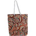 Psychedelic Swirls Full Print Rope Handle Tote (Large) View2