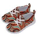 Psychedelic Swirls Running Shoes View2