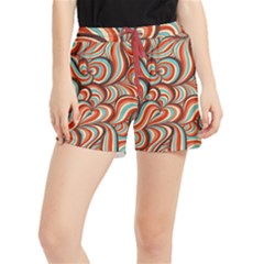 Psychedelic Swirls Runner Shorts