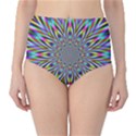 Psychedelic Wormhole Classic High-Waist Bikini Bottoms View1