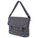 Psychedelic Wormhole Buckle Messenger Bag View2