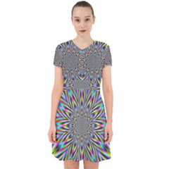 Psychedelic Wormhole Adorable In Chiffon Dress by Filthyphil