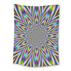 Psychedelic Wormhole Medium Tapestry by Filthyphil