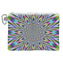 Psychedelic Wormhole Canvas Cosmetic Bag (XL) View1