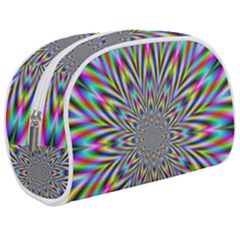 Psychedelic Wormhole Makeup Case (medium) by Filthyphil