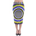 Psychedelic Blackhole Midi Pencil Skirt View1