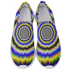 Psychedelic Blackhole Men s Slip On Sneakers by Filthyphil