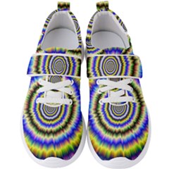 Psychedelic Blackhole Men s Velcro Strap Shoes by Filthyphil