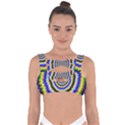 Psychedelic Blackhole Bandaged Up Bikini Top View1