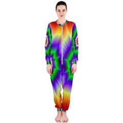 Psychedelic Trance Onepiece Jumpsuit (ladies)  by Filthyphil