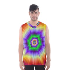 Psychedelic Trance Men s Basketball Tank Top by Filthyphil