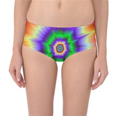 Psychedelic Trance Mid-waist Bikini Bottoms by Filthyphil