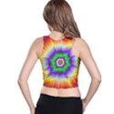 Psychedelic Explosion Racer Back Crop Top View2